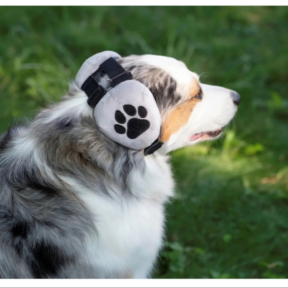 Dog Ear Muffs Noise Protection Cancelling Headphone Aniexty Loud Noise Large NEW - Picture 5 of 10